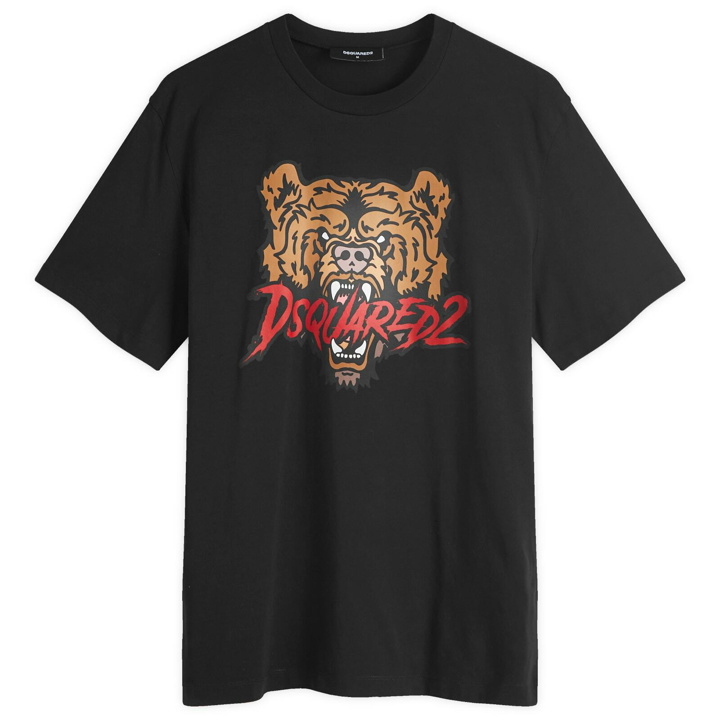 Photo: Dsquared2 Men's Bears Logo T-Shirt in Black