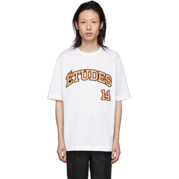 Photo: Etudes SSENSE Exclusive White Unity 14 T-Shirt