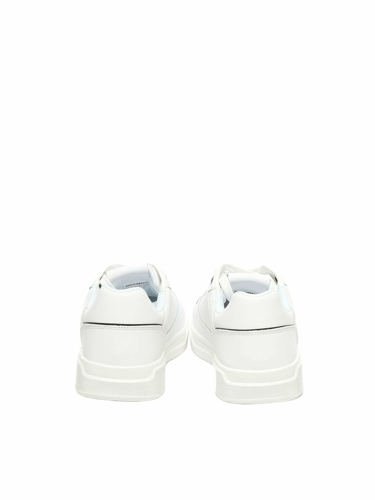 Just Cavalli Leather Logo Sneaker