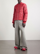 Rick Owens - Moncler Logo-Appliquéd Quilted Shell Down Jacket - Red