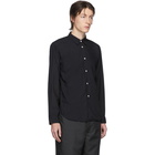 Comme des Garcons Homme Deux Black Garment-Dyed Shirt