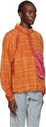 RANRA Orange Zip-Up Jacket