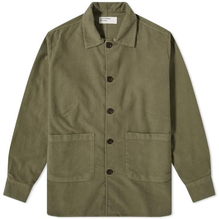 Photo: Universal Works Travail Moleskin Overshirt