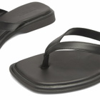 Vagabond Shoemakers Women's Izzy Leather Flip Flops in Black