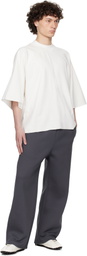 Seventh White Raglan Box T-shirt