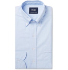Drake's - Light-Blue Button-Down Collar Cotton Oxford Shirt - Blue