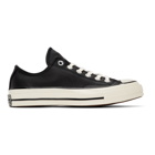 Converse Black Leather Chuck 70 OX Sneakers