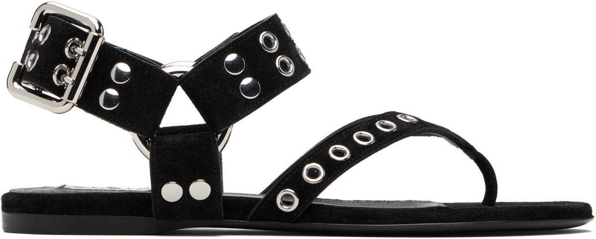 SL KOUROS THONG SANDALS BROWN CALFSKIN main image 0