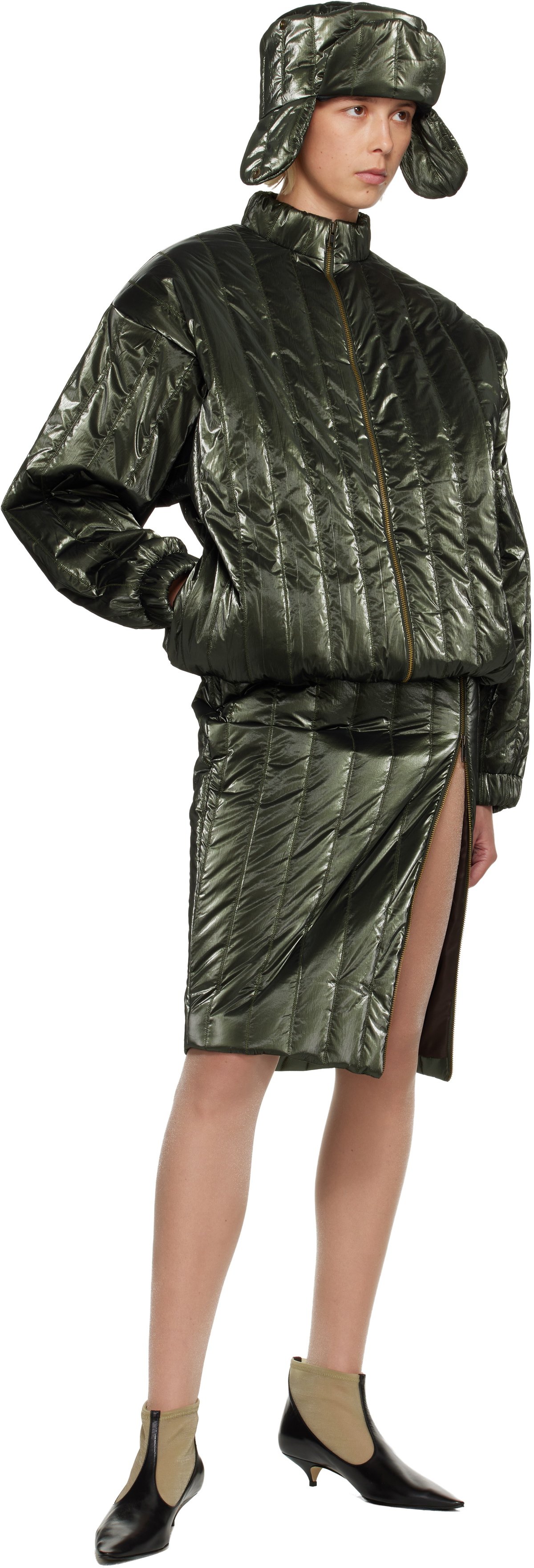 Nicklas Skovgaard SSENSE Exclusive Green Cecilia Jacket