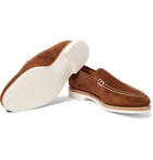 George Cleverley - Riviera Suede Loafers - Men - Brown