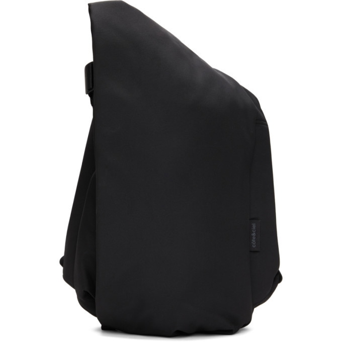 Photo: Cote and Ciel Black EcoYarn Large Isar Backpack