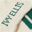 Ivy Ellis Socks Men's Vintage Cotton Sport Sock in Namath