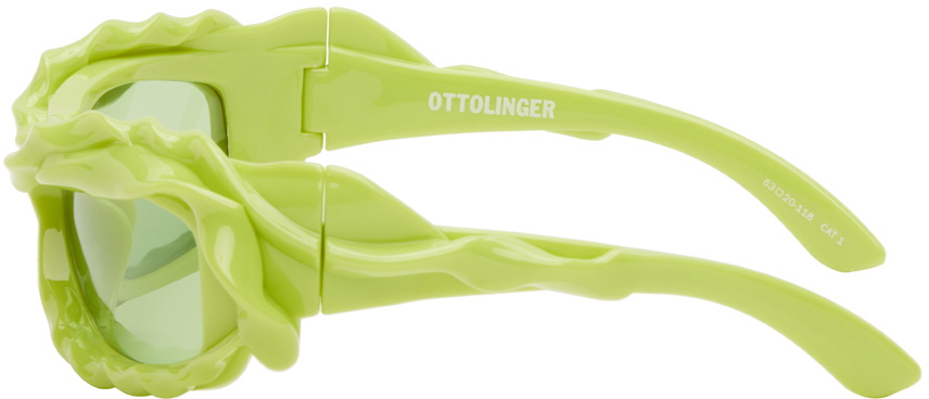 Ottolinger Green Twisted Sunglasses
