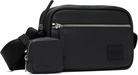 Hugo Black Faux-Leather Crossbody Bag