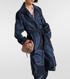 Dries Van Noten Embroidered denim coat