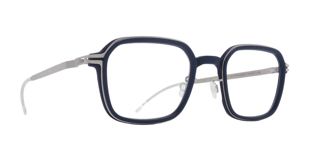Mykita Rowan - Indigo / Matte Silver Rx Glasses
