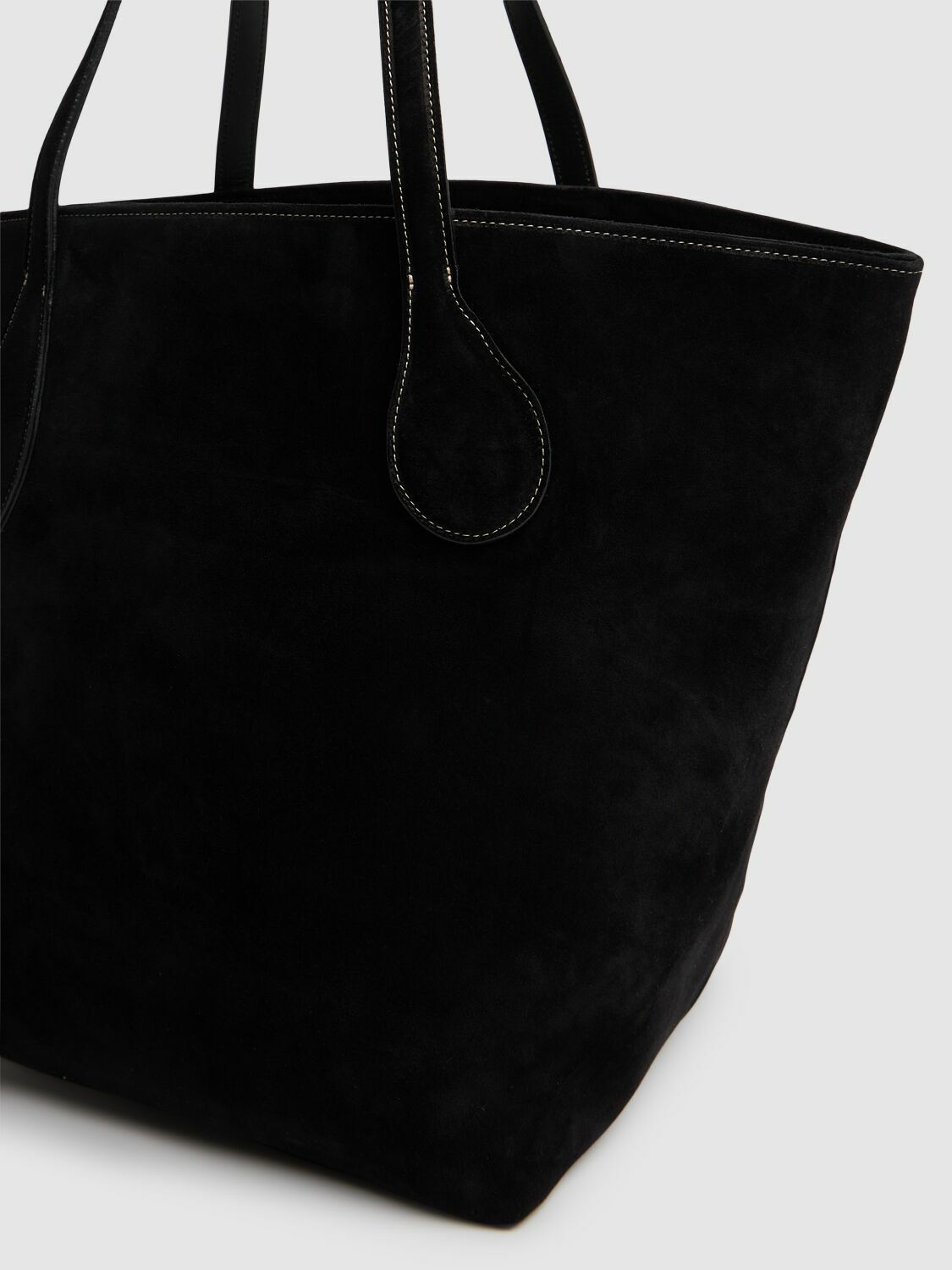 LITTLE LIFFNER Sprout Suede Tote Bag