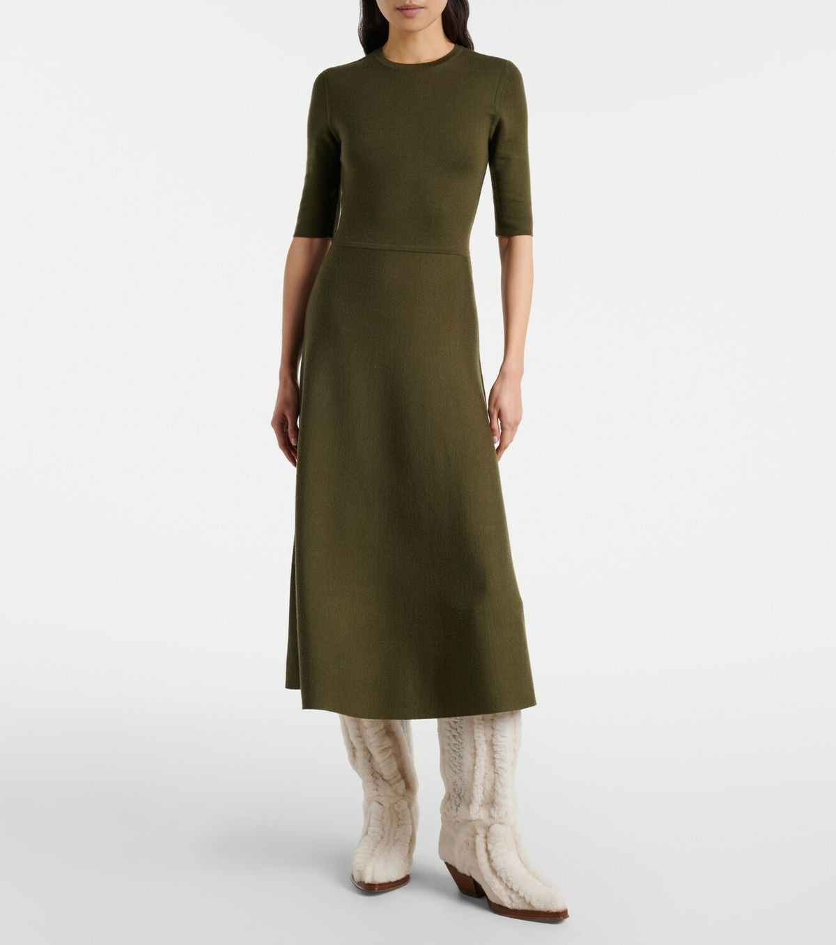 Gabriela Hearst Joseph shearling knee-high boots