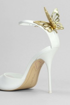 Sophia Webster Aura Sandals In White Leather