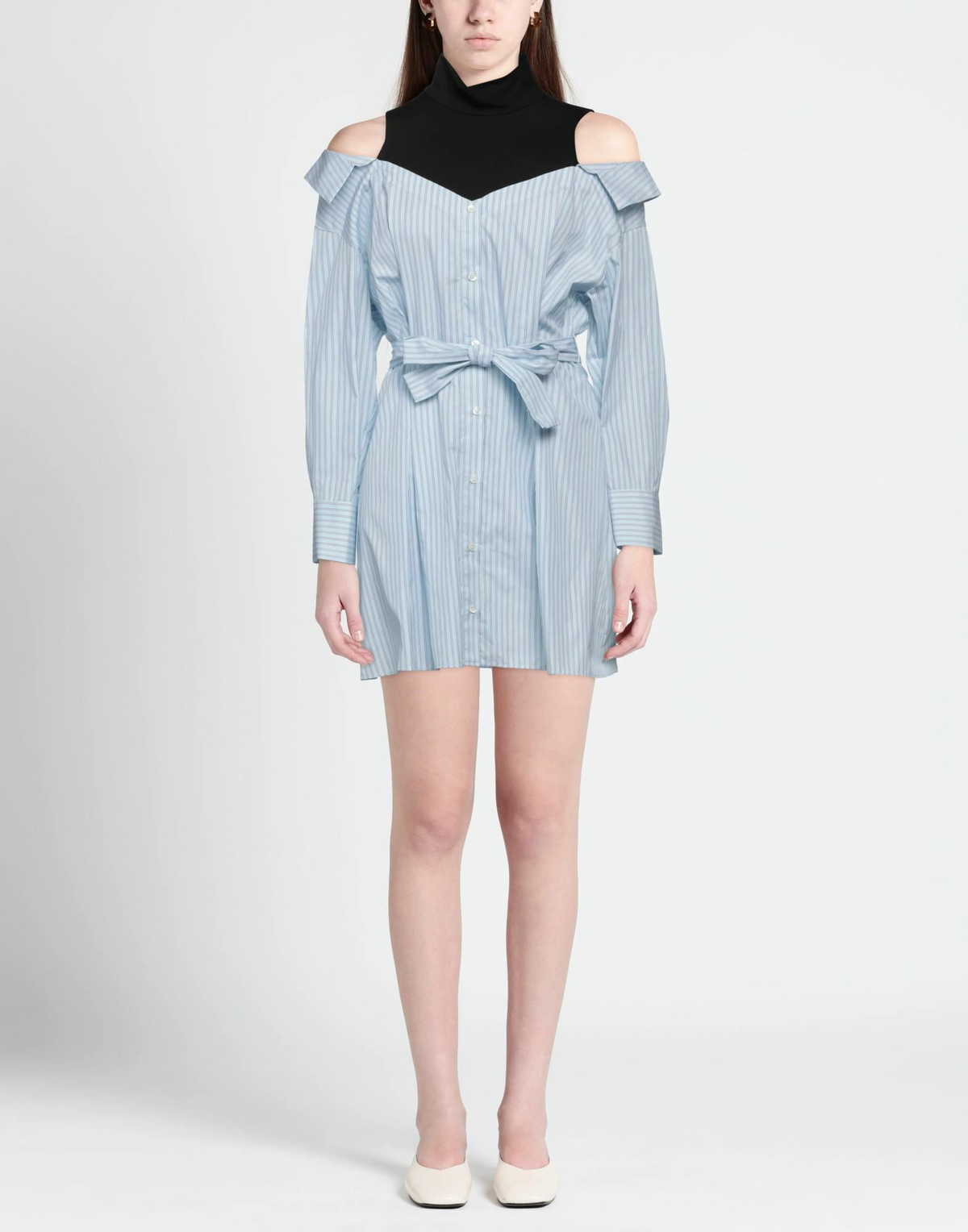 Maje Womens Mini dress in Sky blue