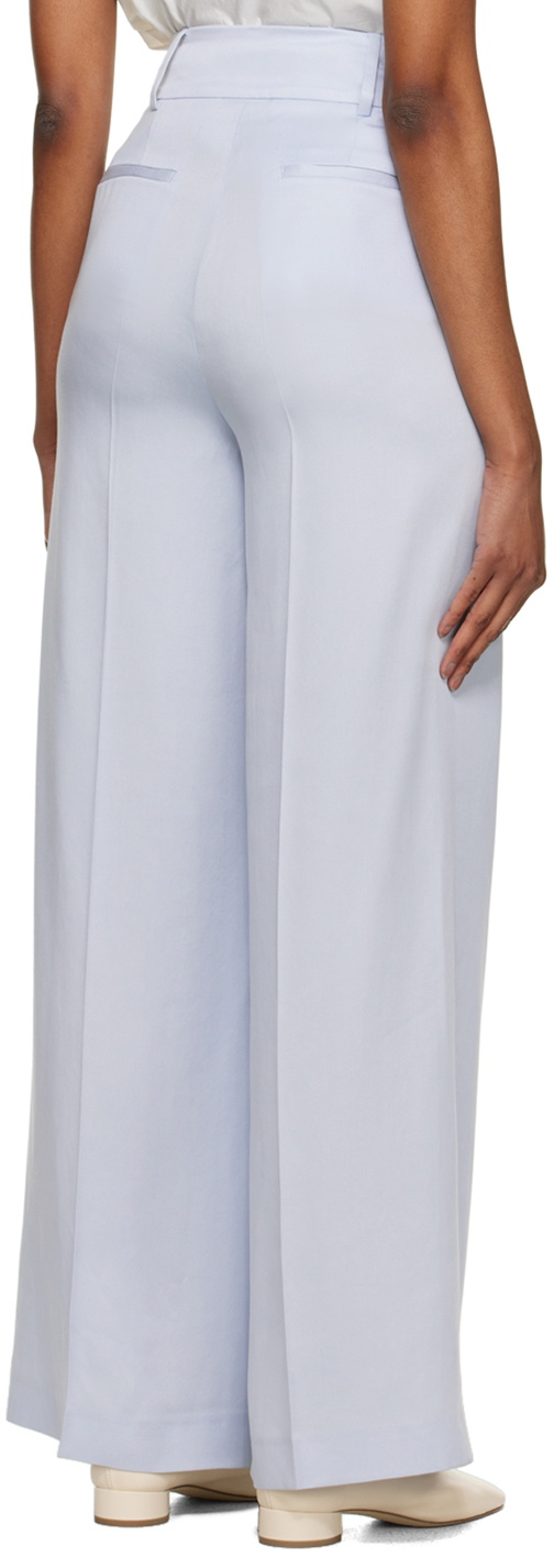 Elleme Blue Pleated Trousers