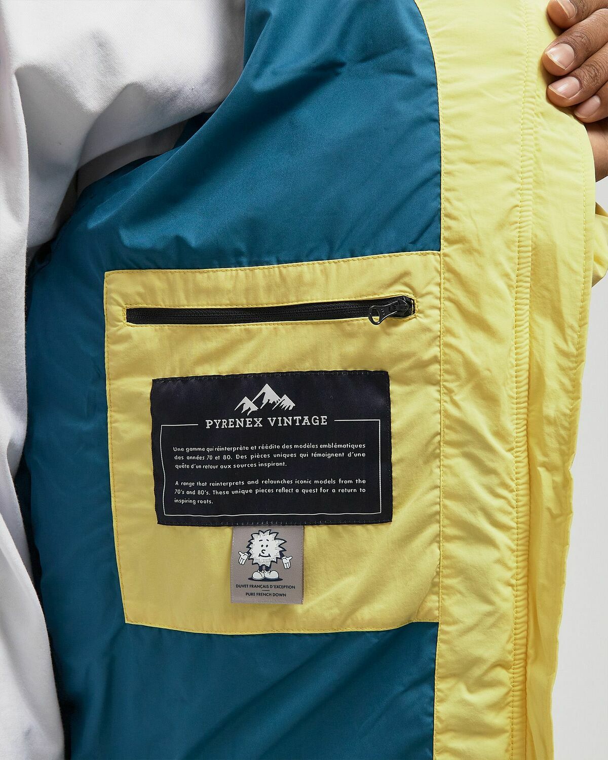 PYRENEX RETRO STEN JACKET yellow Mens Down & Puffer Jacket