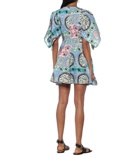 JW Anderson - Printed linen minidress