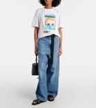 Plan C High-rise wide-leg pants