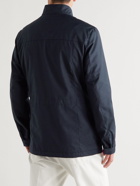 Canali - Twill Field Jacket - Blue