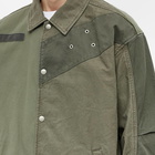 Undercoverism Men's Panelled Coach Jacket in Khaki