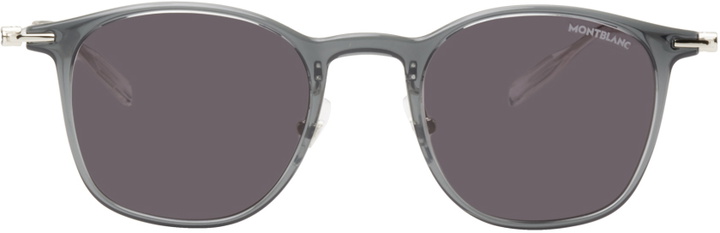 Photo: Montblanc Gray Square Sunglasses