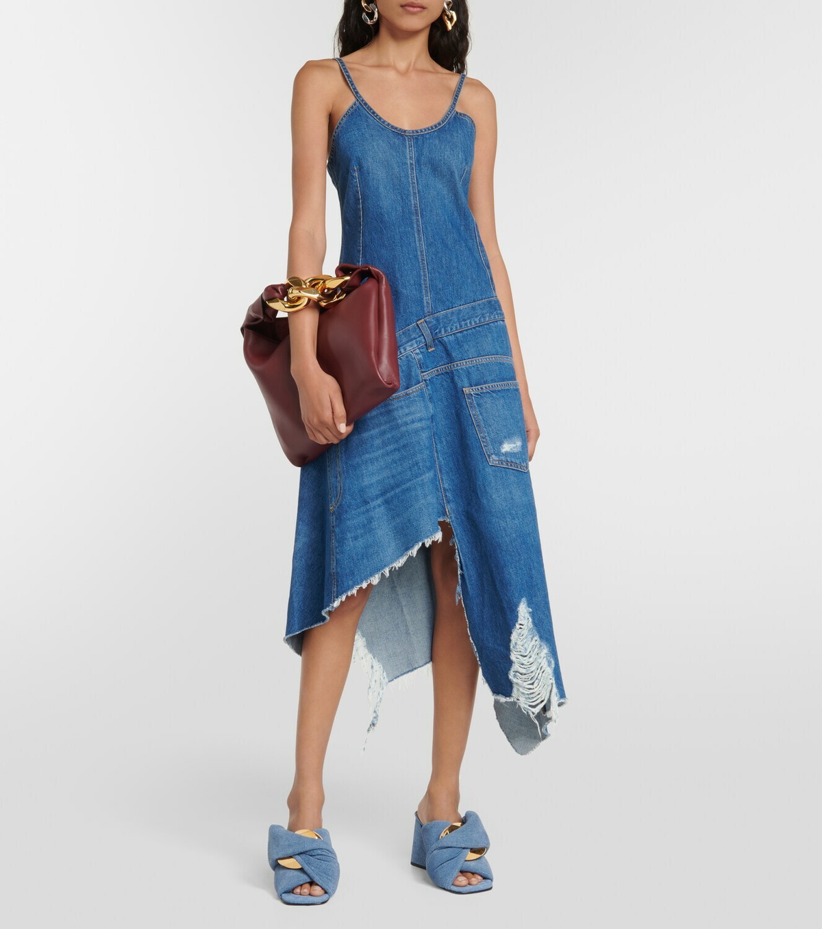 JW Anderson Chain Small leather shoulder bag