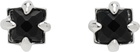 Stolen Girlfriends Club Silver Four Point Talon Stud Earrings