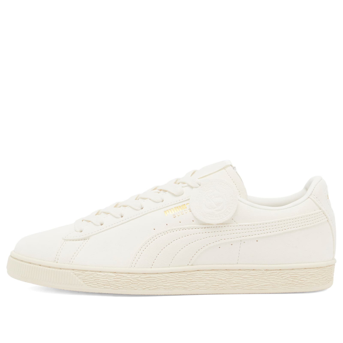 Puma CF. Stead Suede Sneaker in White