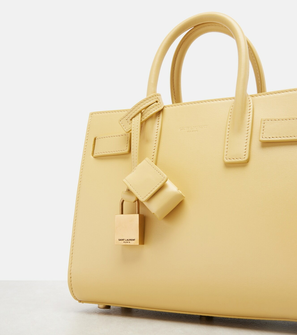 Saint Laurent Sac De Jour Nano leather top-handle bag