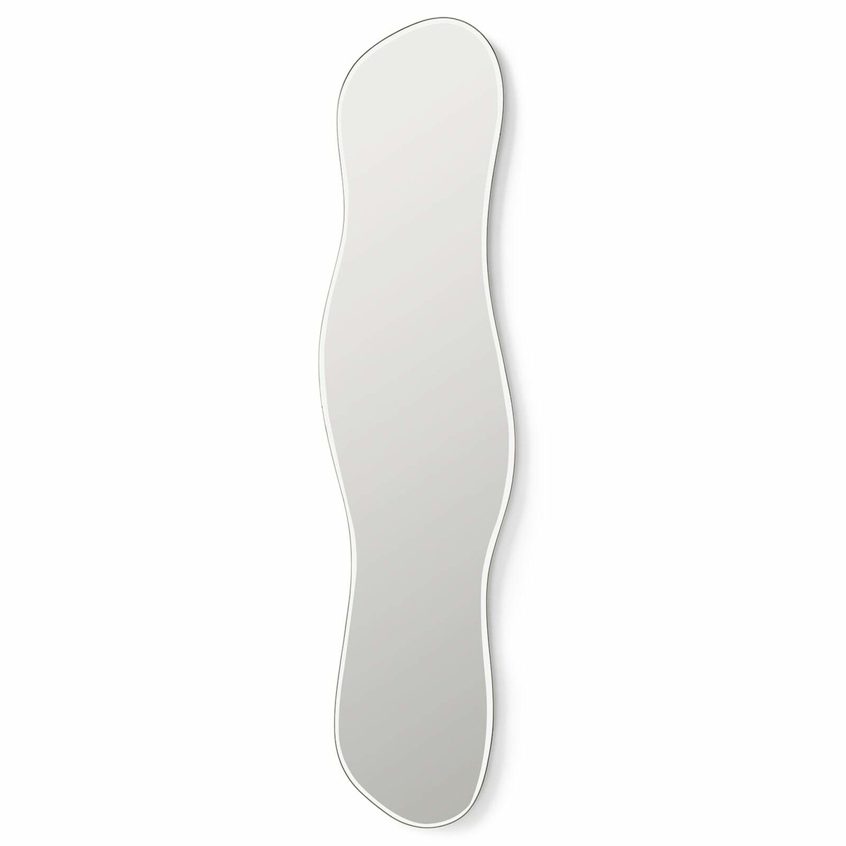 ferm LIVING Pond Mirror - Full Size in Chrome 