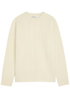 Rohe Cable-knit Wool Jumper Off White