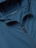 Sunspel - Dri-Release Jersey Zip-Up Hoodie - Blue