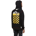 Off-White Black Undercover Edition Skeleton RVRS Arrows Zip Hoodie