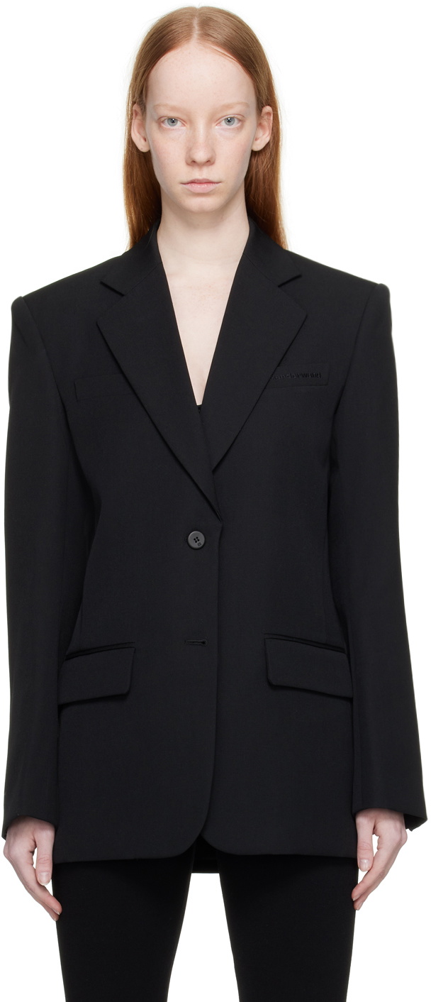 Alexander Wang Black Oversized Blazer Alexander Wang