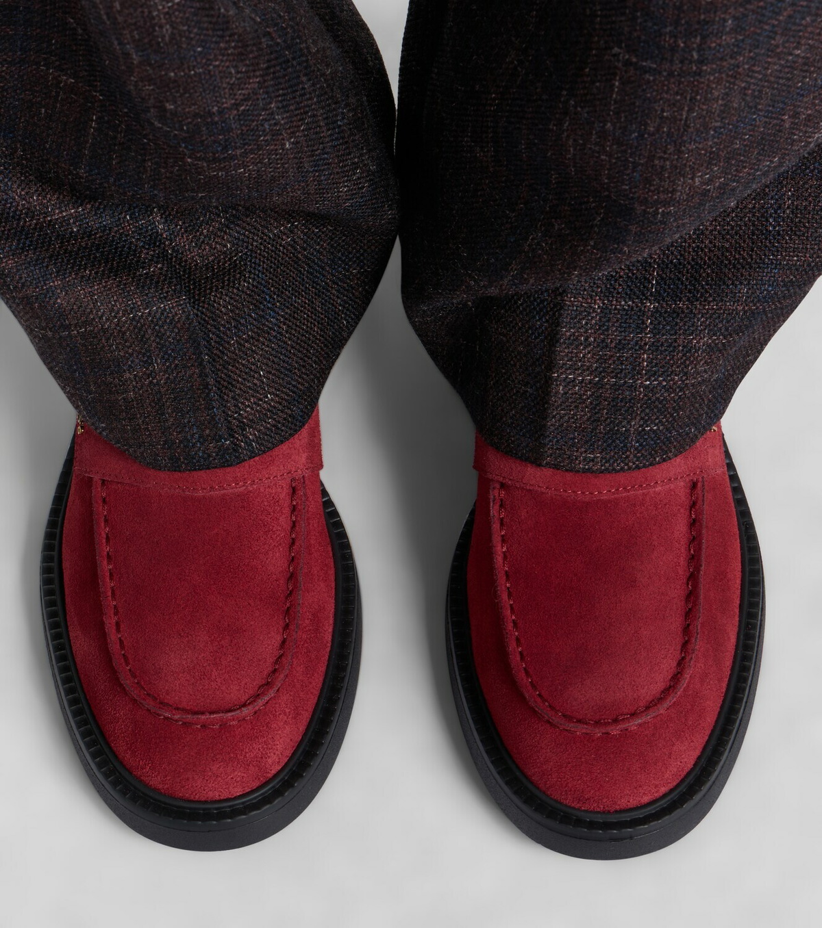 Tod's Suede loafer pumps