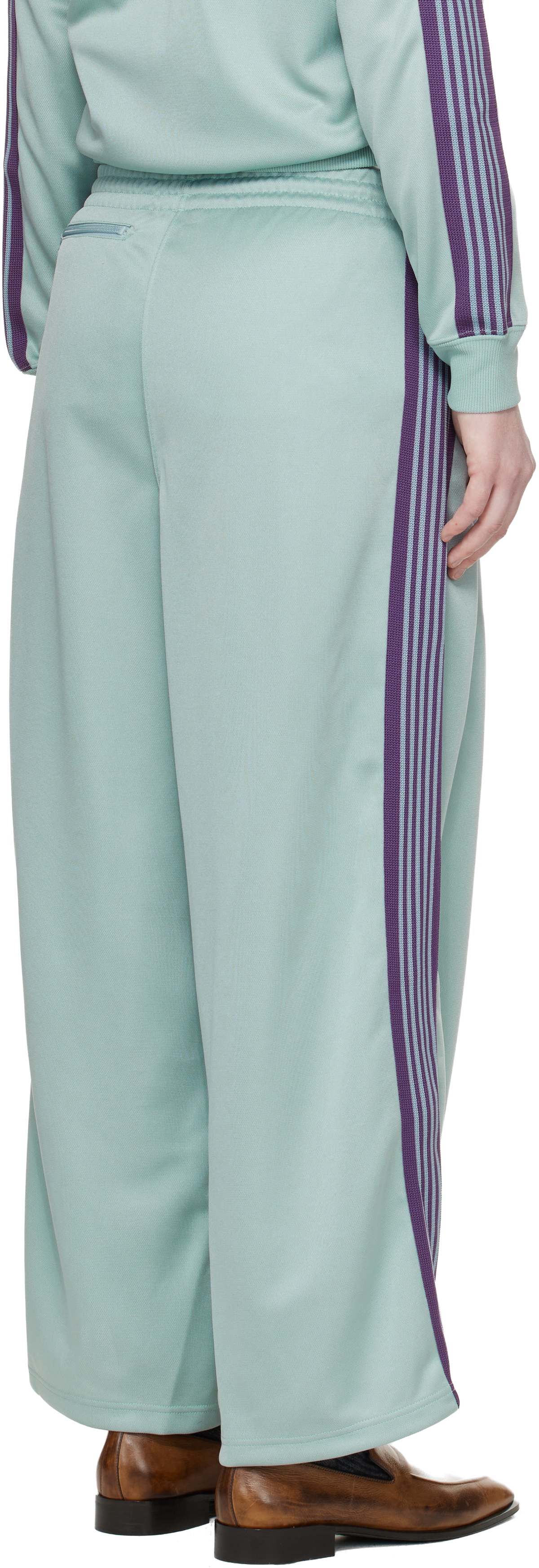 NEEDLES Green H.D. Track Pants