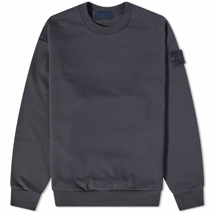 Photo: Stone Island Men's Ghost Crew Sweat in Navy