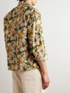 Kardo - Printed Cotton Shirt - Yellow