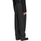 MM6 Maison Margiela Gray Wool Twill Trousers