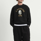 A Bathing Ape Men's Tree Edge Camo College Sweatshirt in Black