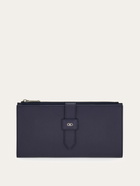Ferragamo Mens Gancini document holder in Blue