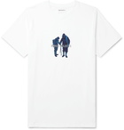 Norse Projects - Niels Printed Cotton-Jersey T-Shirt - White