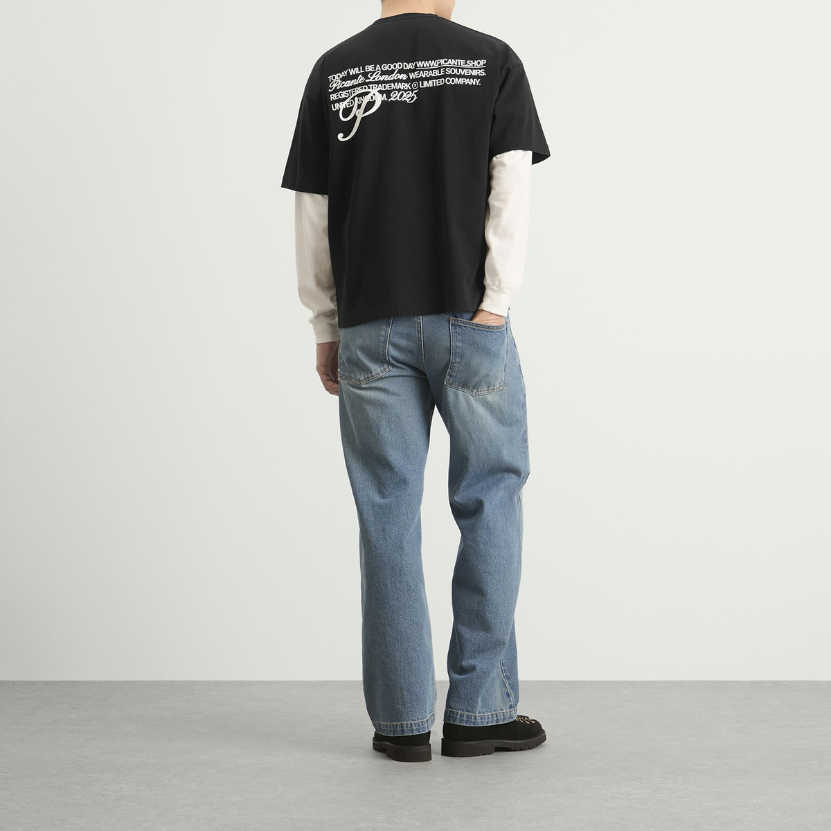Picante Men's Gallery T-Shirt in Black
