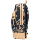 Master-Piece Co Pink and Navy Floral Backpack